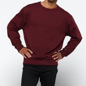 Mens Red Champion Sweaters 